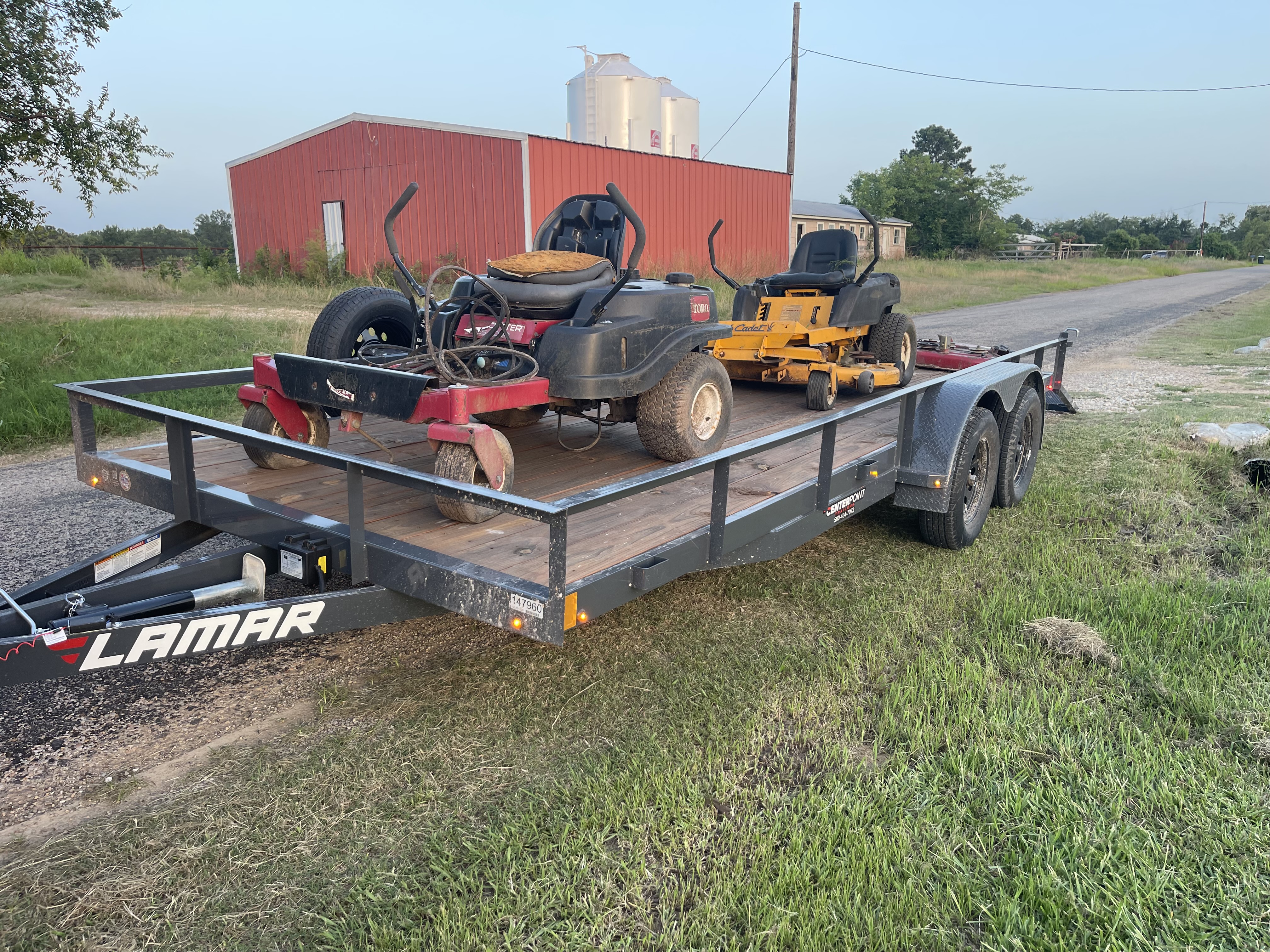 18ft Lamar Utility Trailer