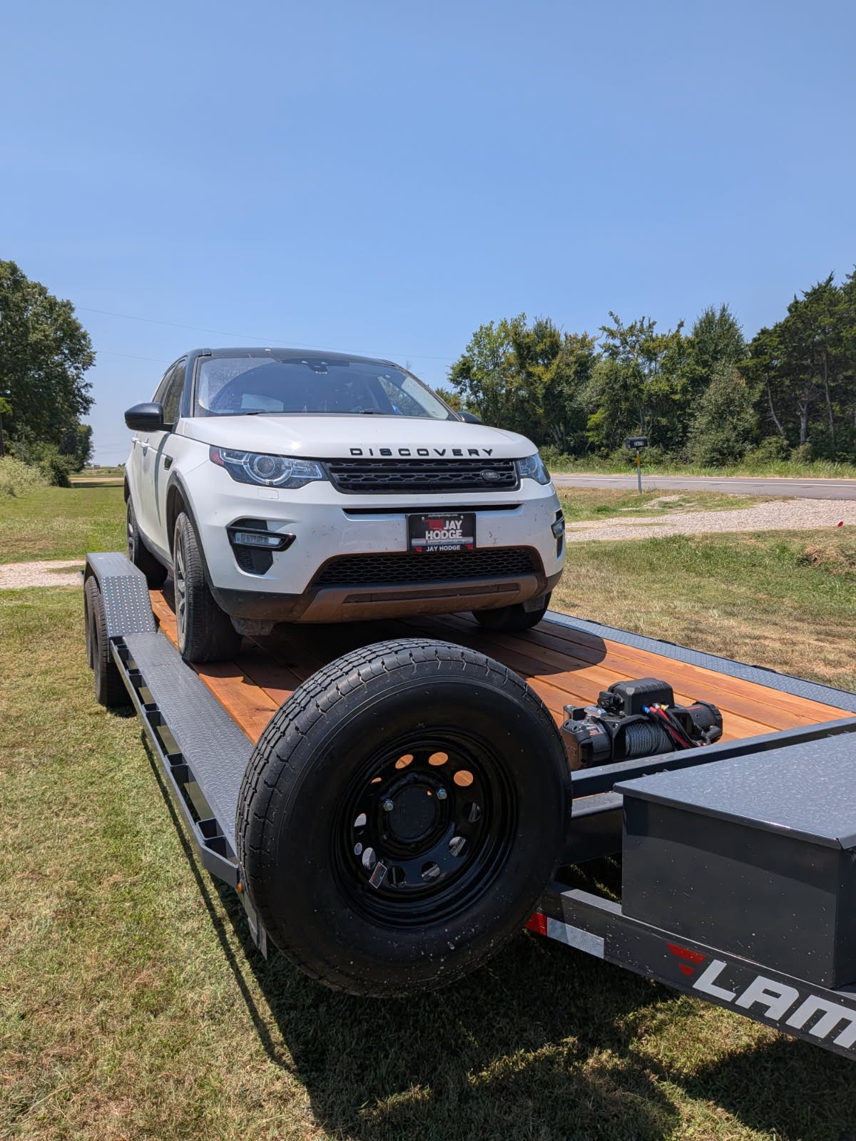 22ft Lamar Car Hauler